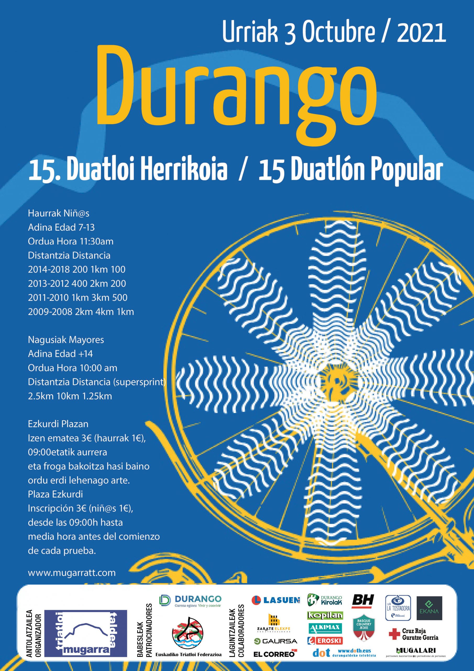 Durangoko XIII Umeen Duatloia 2020
